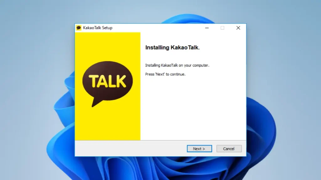 How to Install Kakaotalk for PC